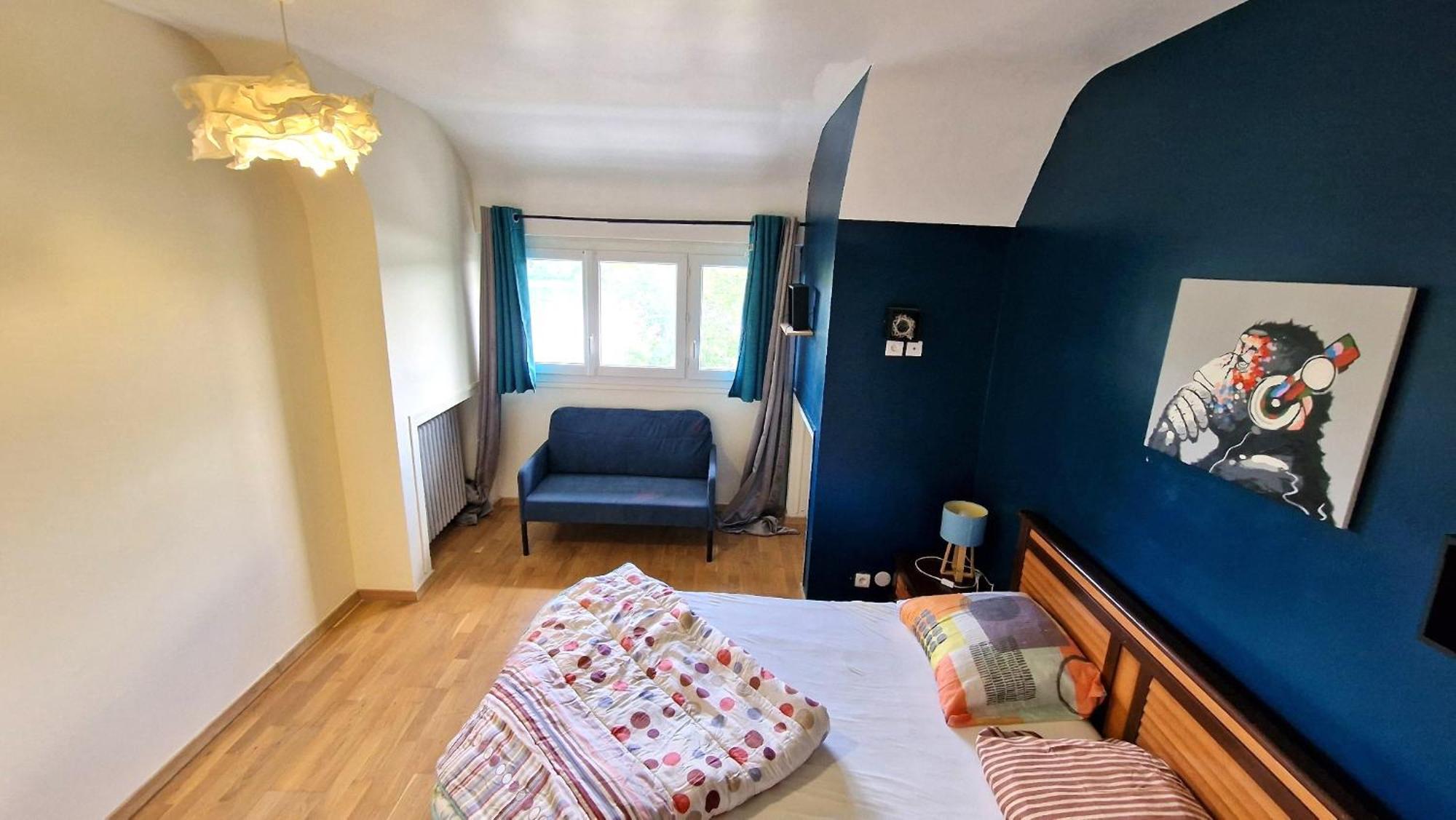 Apartment Appart 10Personnes Jardin Parkings Voitures Velos,10Min Centre Blois,40Min Zoo Beauval